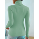 thumbnail image 3 of Suéter de Dama Cuello Tortuga Acanalado Stretch: Elegancia y Comodidad UNITALLA, 3 of 5