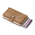 thumbnail image 4 of Cartera de cuero emergente de calidad de gran oferta con bloqueo RFID, tarjetero de Metal de aluminio para hombre y mujer Sincero Hogar, 4 of 6