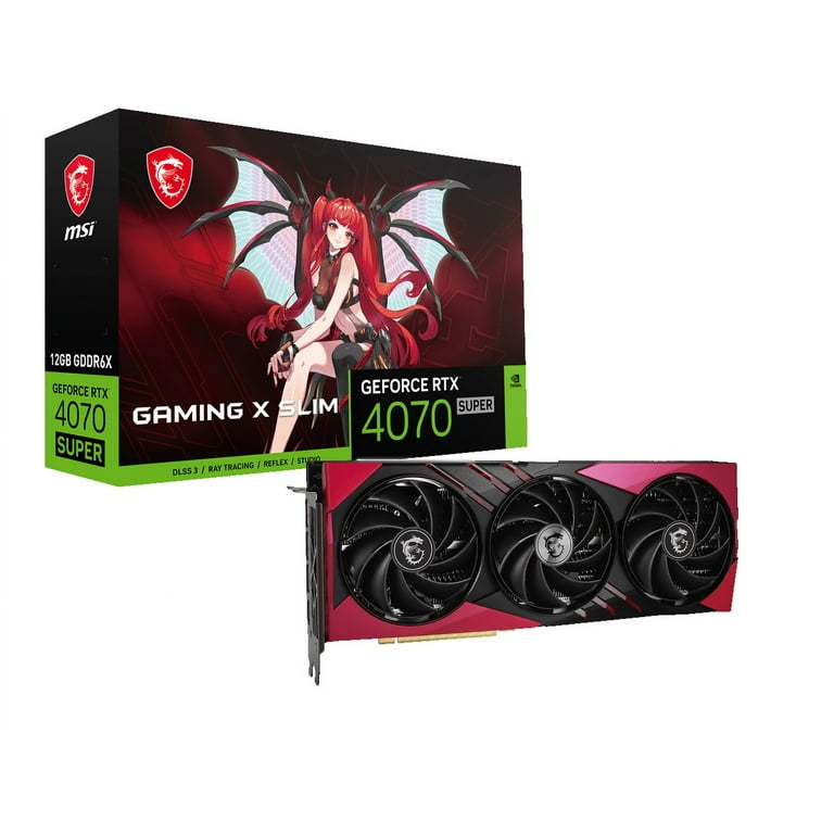MSI Gaming GeForce RTX 4070 SUPER Graphics GPU, 12GB GDDR6X MSI Gaming GeForce RTX 4070 SUPER Graphics GPU, 12GB GDDR6X