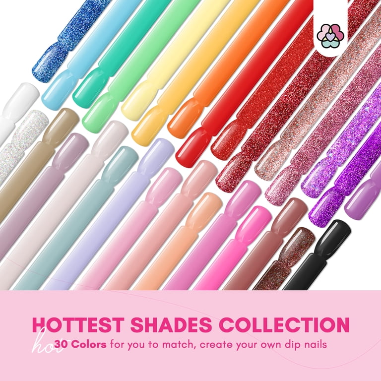 Saviland 30 Colors Dip Powder Nail Kit with Drill photo 6