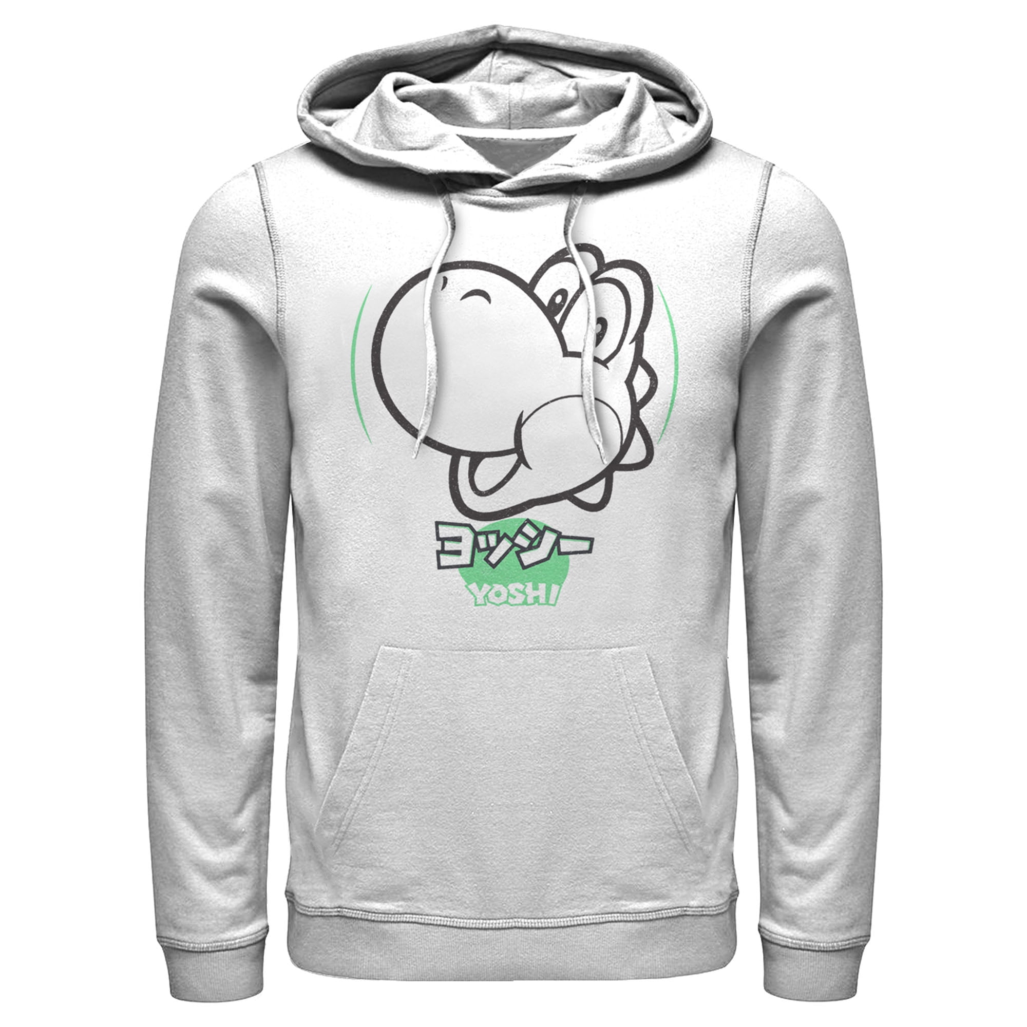 nintendo hoodie white