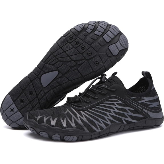 Minimalist Trail-To-Water Shoes for Men & Women - Wide Toe Box Zero-Drop Design for Hiking, Swimming & Running