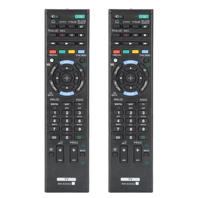 TV Remote Control Long Service Life Lightweight Universal TV Remote Control ABS Material Durable KDL-32W651A For KDL-32W650A