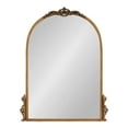 thumbnail image 5 of Kate and Laurel Myrcelle14 x 19 Gold, Traditional Arched Tabletop Easel Mirror, 5 of 9