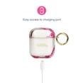 thumbnail image 5 of Packed Party "Pink You Can" Shakable Confetti Earbuds Case Cover, Compatible with Airpods (1st & 2nd Generation), 5 of 10