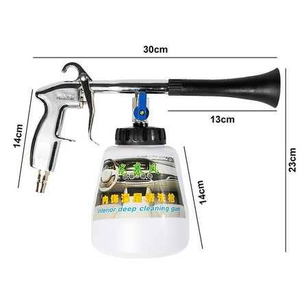 Shakerplus Tornado Dry Cleaning Gun - Fabric Cleaning Tool For Stains With Air Compressor