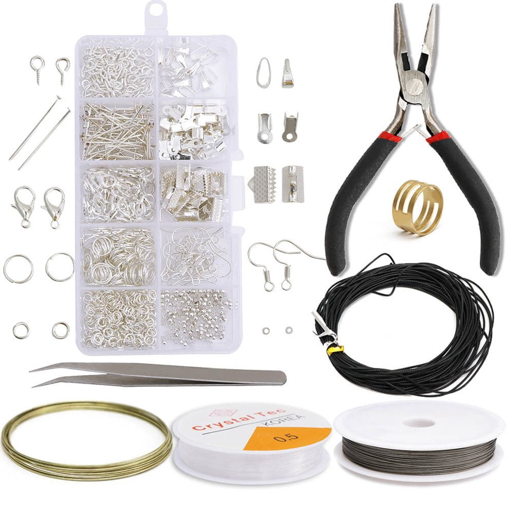 Diy Necklace Bracelet Earrings Tool Jewelry Making Jewelry