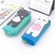thumbnail image 3 of 2 Pack Cat Pencil Case Canvas Cute Pencil Pouch Stationery Pouch Bag with Zipper (Grey cat & White cat), 3 of 4