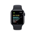 thumbnail image 3 of Apple Watch SE (2nd Generation) 40mm GPS  Midnight Aluminum Case with Midnight Sport Band (S/M)- Refurbished Good, 3 of 5