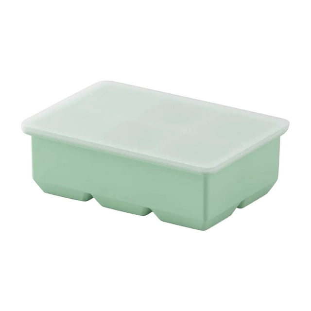 SXcggal Large Cube Storage Refrigerator Artifact Silicone Easy To Use (6 Grids) Healthy Unbreakable Multifunctional Kitchenware