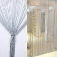 thumbnail image 3 of 1*2m Encryption Flash Silver String Curtain Door Window Decoration, 3 of 6