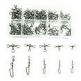 thumbnail image 3 of 100 paquetes de eslabones giratorios Perfecl con broches Coastlock y barriles giratorios de 3 vías, 3 of 8