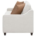 thumbnail image 5 of Christine Upholstered Sloped Arm Loveseat Beige, 5 of 12