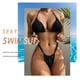 thumbnail image 5 of Traje De Baño De Dos Piezas Con Cuello Halter Bragas y sujetadores de mujer Conjunto de bikini con cordones Halter Cintura alta Sexy Ropa de playa sólida, 5 of 8