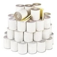 thumbnail image 2 of PM Company 07685 Paper Rolls, Teller Window/Financial, 3-1/4" x 80 ft, White/Canary, 60/Carton, 2 of 3