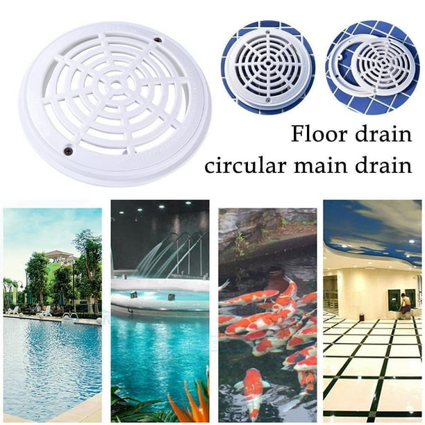 Plastic Pool Main Drain Cover For Swimming Pool Replacement