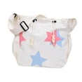 thumbnail image 4 of Bolso de hombro de gran capacidad para mujer en nailon duradero para uso diario. beige, 4 of 9
