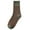 Coffee, variant on Men's Winter Splice Color Warm Socks, Deodorize and Absorb Sweat Middle Barrel Crew Socks Black