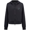 thumbnail image 2 of Women's Levelwear Black San Jose Sharks Judd Raglan Full-Zip Hoodie, 2 of 3