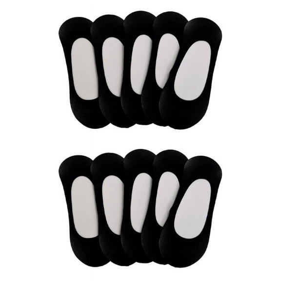 10 Pairs Low Cut Ladies Stretchy Heels Loafer Boat Socks