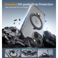 thumbnail image 4 of Funda para iPhone 15 6.1" MAGIC JOHN con Soporte Magnético Negra, 4 of 6