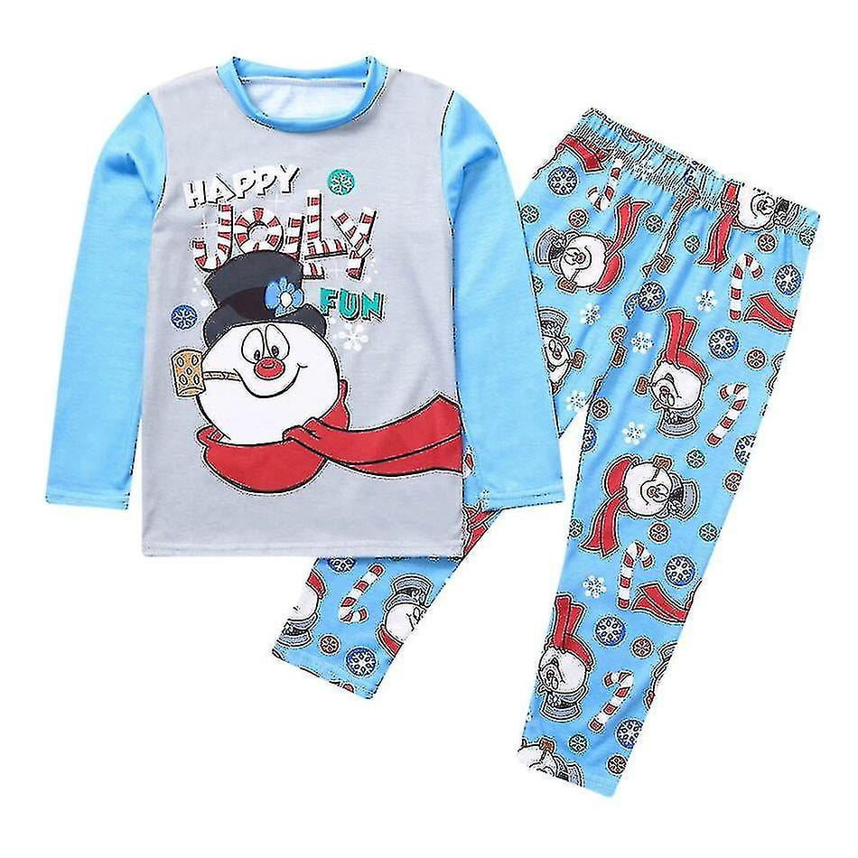 Snowman Pajamas Set Pajamas Christmas Family Matching Pajamas Costume Mom Mom Daughter Son Pajamas z