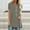 Khaki, variant on 2026 under $5 asdoklhq Plus Size Tops for Women,Plus Size Round Neck Short Sleeved Long T-shirt Blouse
