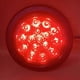 thumbnail image 2 of 2Pcs 12V-24V 16LED Car Round Red Taillights Rear Fog Light Stop Brake Running Reverse Lamp for Truck, 2 of 5