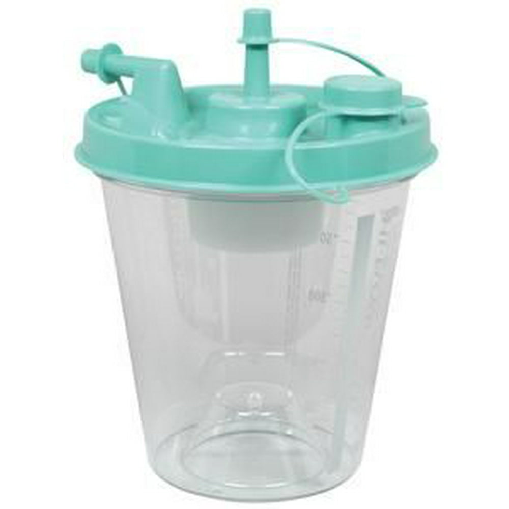 Sunset Healthcare Suction Canister 800 mL Leakfree Seal, 1 Count