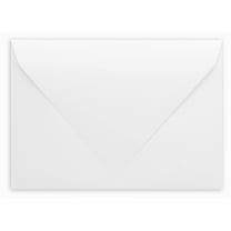 Darling Souvenir A2 White High Quality Invitation Envelopes (4 3/8 x 5 3/4) Euro V-Flap 80 LBS Self-Adhesive Perfect for Invitations, Greeting Cards, RSVP, Photo, Birthday, Event Invitations