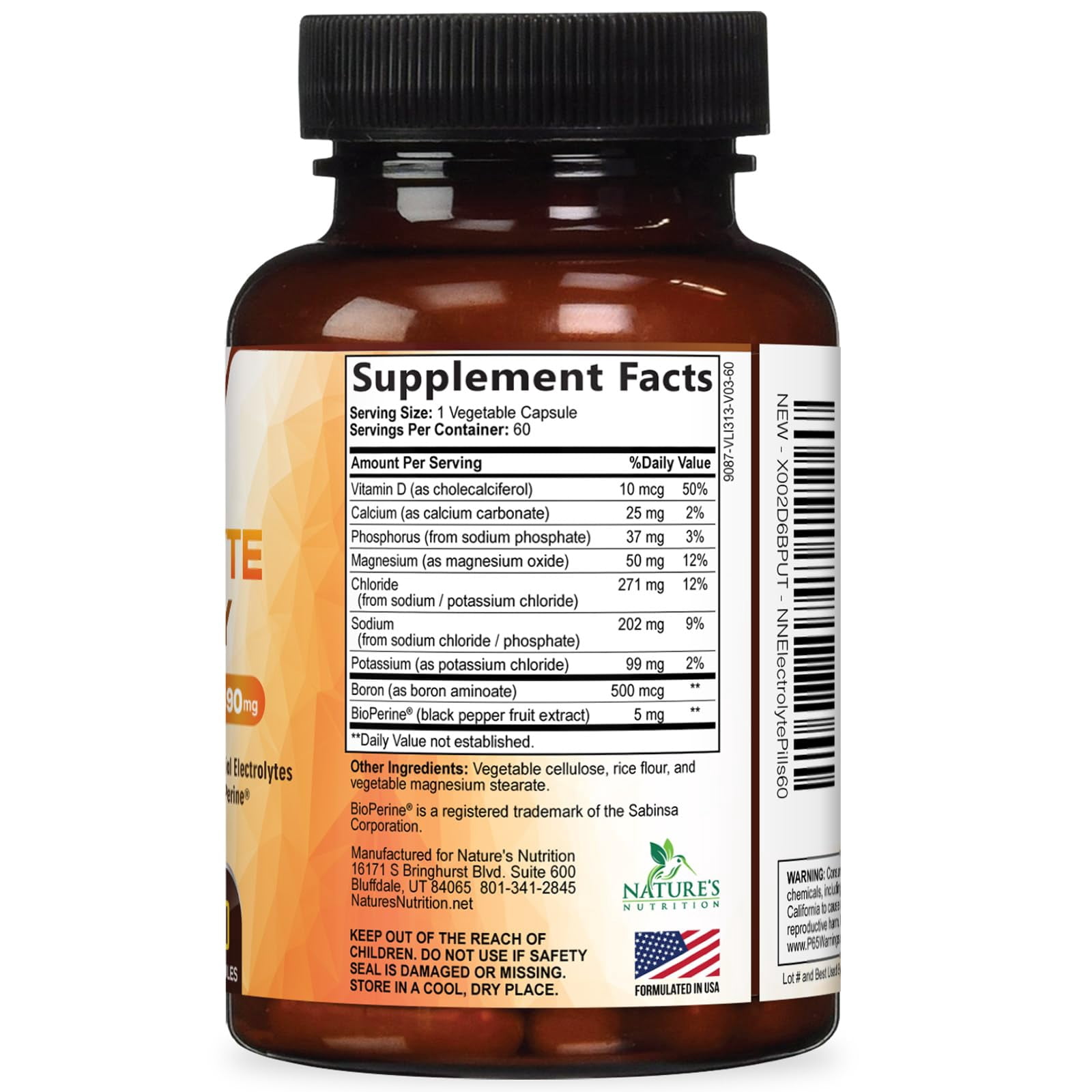 Daily Electrolyte Replenisher Tablets - 9 Essential Electrolytes