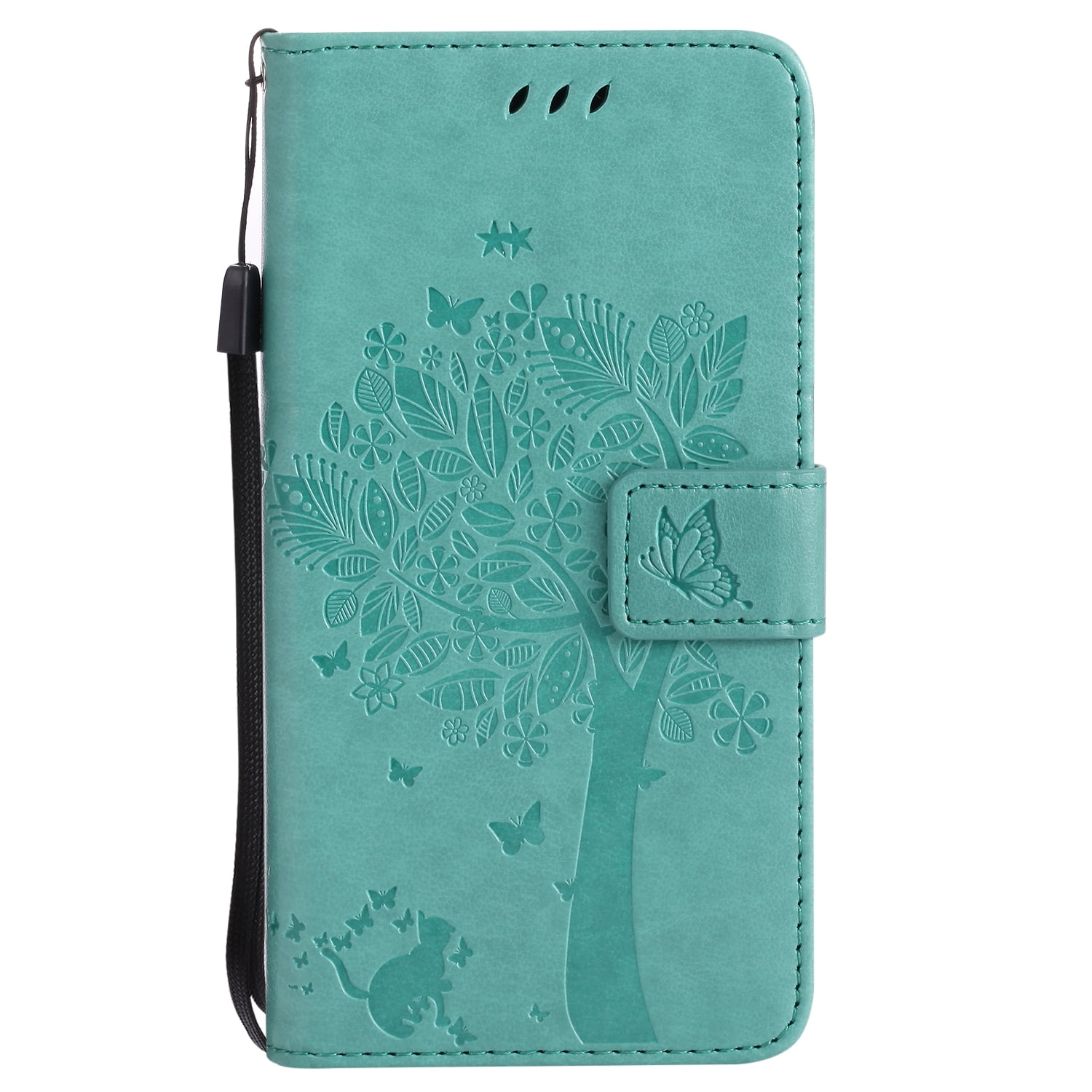 voorzien nieuws royalty Samsung Galaxy J5 Case 2017 (Not for J5 Prime), Allytech [Embossed Cat &  Tree] PU Leather Wallet Case Folio Flip Kickstand Cover with Card Slots for Samsung  Galaxy J5 2017 Release, Green -