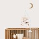 thumbnail image 3 of Brazo Móvil Soporte Ajustable de Madera Diseño de Nube para Cuna de Bebé 27.17 Pulgadas, 3 of 7
