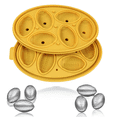 thumbnail image 3 of Juego de 2 moldes para hielo en forma de bola, cubitos de hielo de fácil liberación, para whisky, cócteles y bebidas mixtas, 3 of 5
