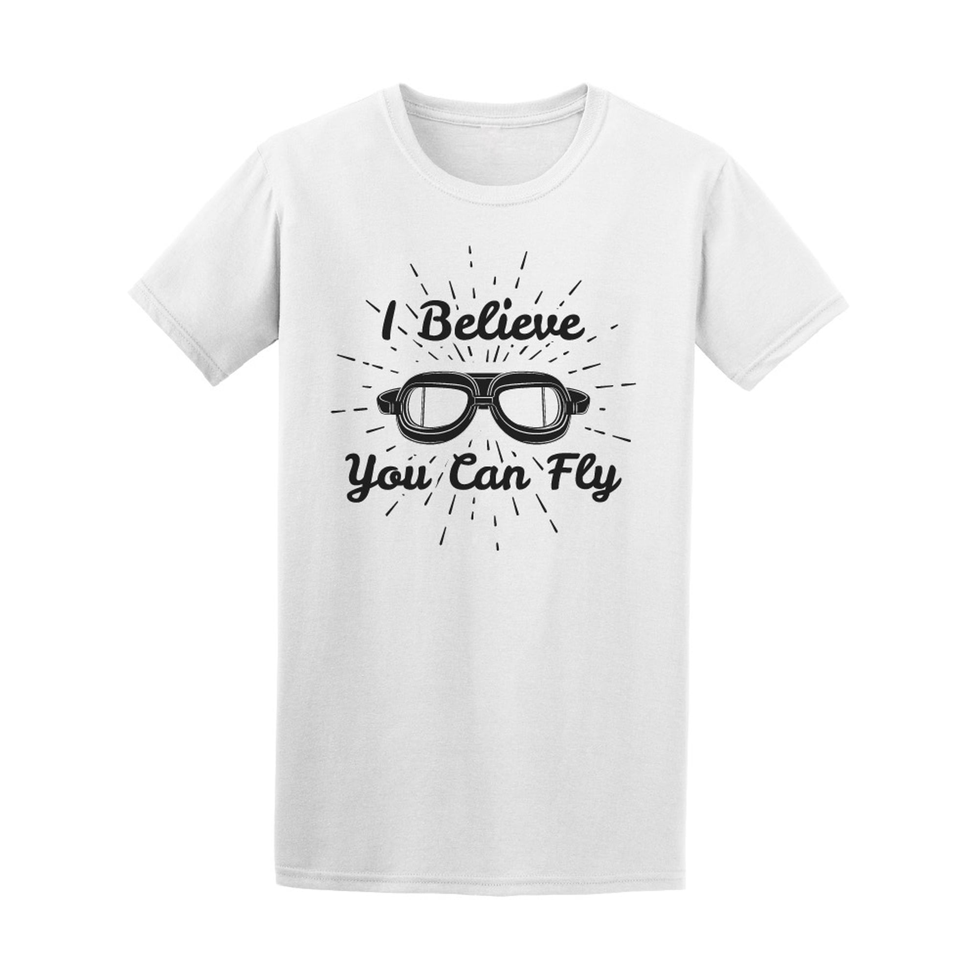 I Believe I Can Fly Goggles Tee Men s -Image by Shutterstock