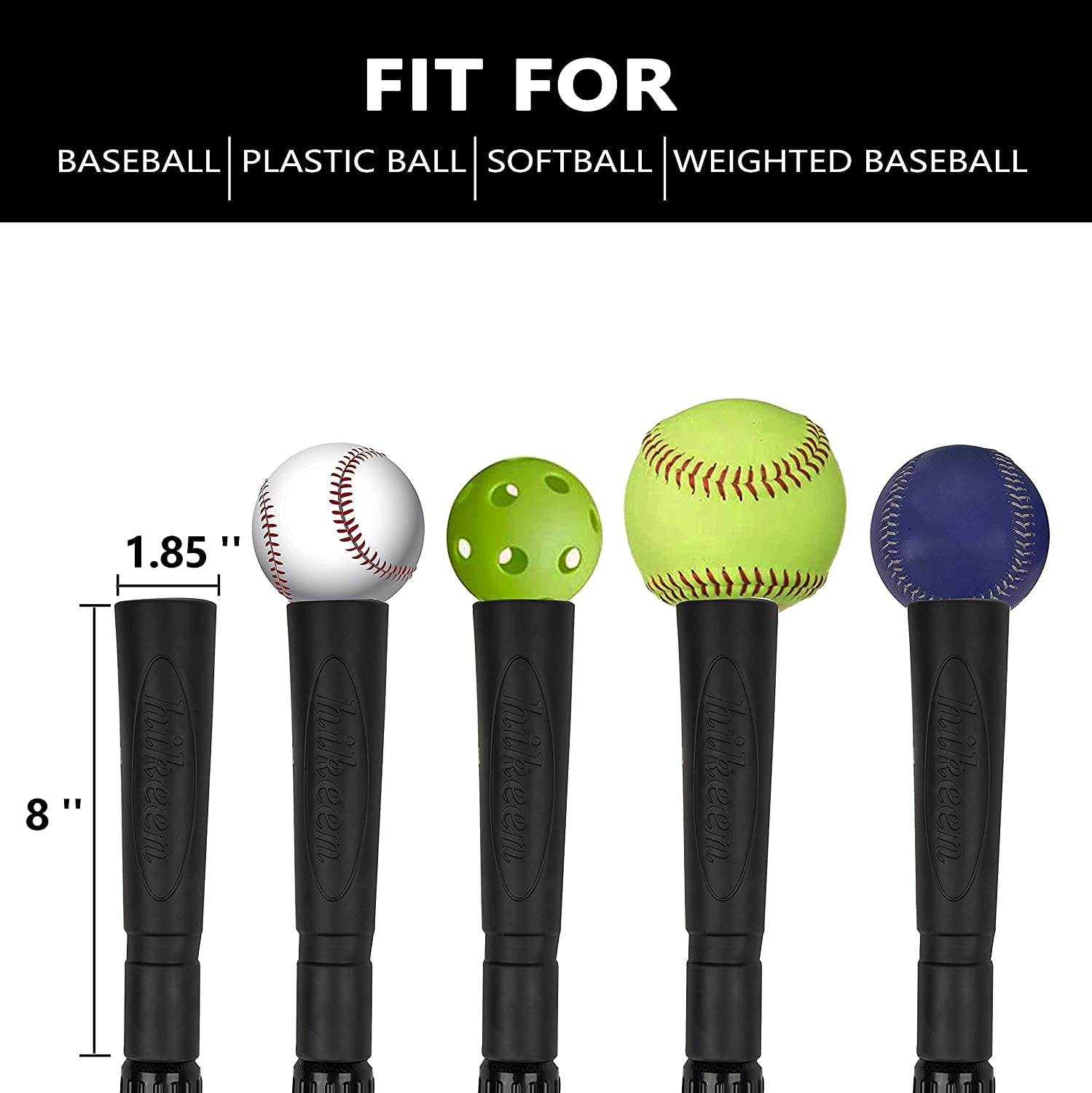 Adoreal Adjustable Baseball/Softball Batting Tee Stand