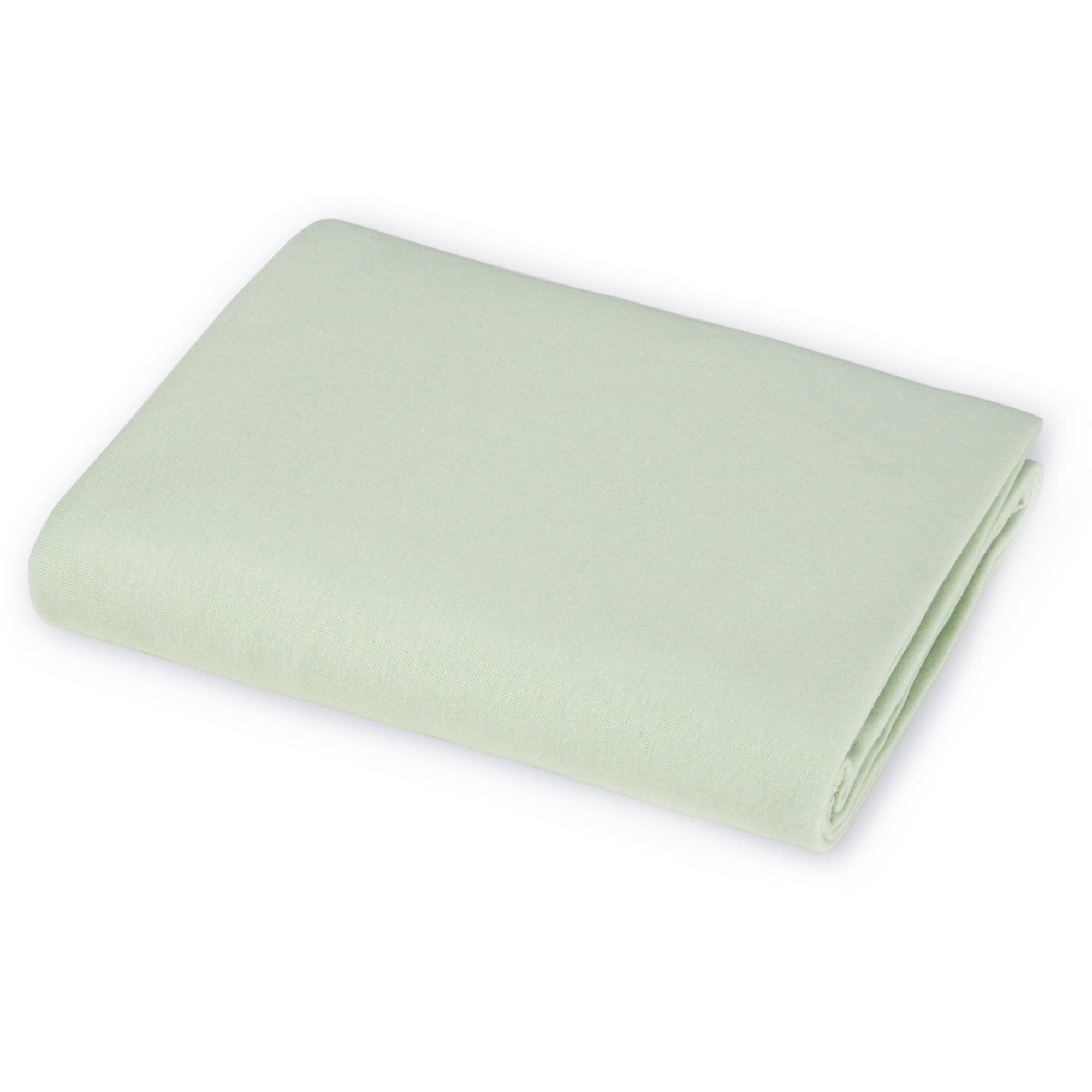 American Baby Company 100% Natural Cotton Fitted Crib Sheet 52" x 28" - Soft, Breathable, Hypoallergenic & Gentle Toddler Bed Sheet, Celery, Neutral for Boys & Girls