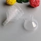 thumbnail image 5 of Embudo pequeño, mini embudos de plástico transparente de 1,9 pulgadas para líquido de llenado de botellas de laboratorio científico, aceites esenciales, perfume (paquete de 12), 5 of 5