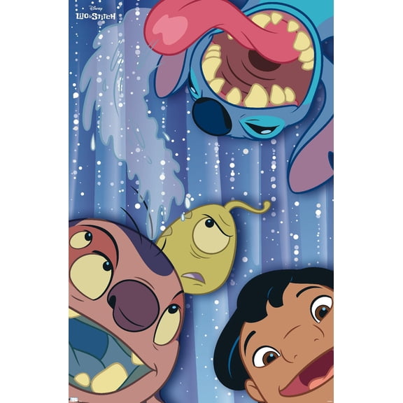 Disney Lilo & Stitch (2002) - Photobooth Faces Wall Poster, 22.375" x 34"