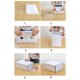 thumbnail image 3 of Ounissouiy Caja de zapatos con tapa Caja de cajón transparente Cajas de zapatos de plástico Caja de almacenamiento apilable Organizador Almacenamiento y organización del hogar los hombres rosa, 3 of 6