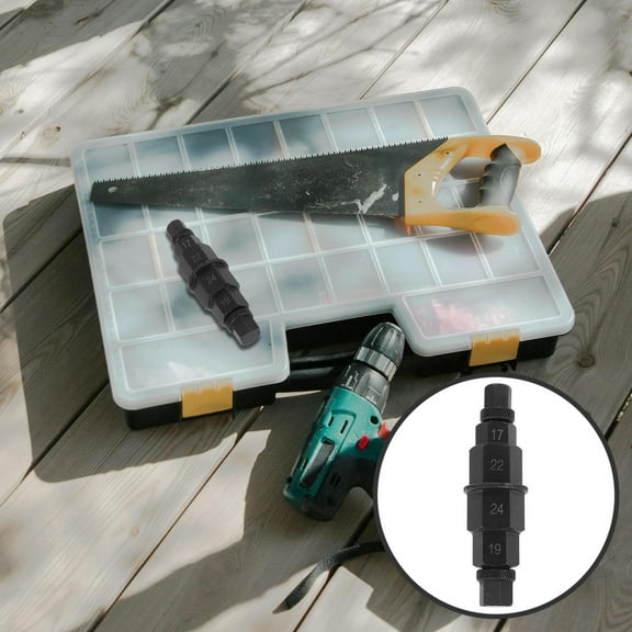 DEEPCRAFF Motorcycle Rear Axle Adapter 1Pack Carbon Steel Axle Removal Tool Socket 3.93X1.18X1.18In