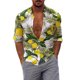 thumbnail image 1 of Camiseta de manga larga con un solo pecho, informal y cómoda, a la moda para hombre Pompotops oipoqjl28047, 1 of 3
