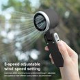 thumbnail image 3 of Handheld Mini Ventilador Turbo USB Cuello Recargable para Acampar (), 3 of 9