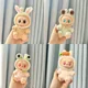thumbnail image 5 of Para Labubu Idol hecho a mano tejido Orejas de conejo Rana diadema suéter ropa 15-17cm Mini ropa de muñeca de peluche accesorios de atuendo, 5 of 5