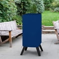 thumbnail image 6 of COVERS&ALL Vertical Square Electric Smoker Cover, 18 Oz Heavy Duty Waterproof UV & Weather Resistant Grill Cover, Outdoor Grill Protector with Air Vents & Drawstrings (23" W X 17" D X 33" H, Blue), 6 of 7