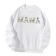 thumbnail image 5 of Sudadera para mujer Casual Impreso Moda Suelta Ajuste Poliéster Camisa Larga S, 5 of 8