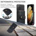 thumbnail image 6 of Case for Samsung Galaxy S22 Plus Case Shockproof Phone Wallet Case for Women Men PU Leather Pouch Case Card Holder Magnetic Detachable Back Cover For Samsung Galaxy S22 Plus 6.6 inch,Black, 6 of 6