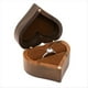 thumbnail image 1 of Caja de Anillo en Forma de Corazón Caja de Joyería de Anillo de Madera Soporte de Anillo de Boda Romántico Caja de Anillo de Compromiso Propuesta Aniversario,B, 1 of 7