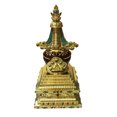 thumbnail image 1 of Ruiboury Unique Style Alloy Bodhi Tower Stupa For Exquisite Suitable For Any Occasion, 1 of 6