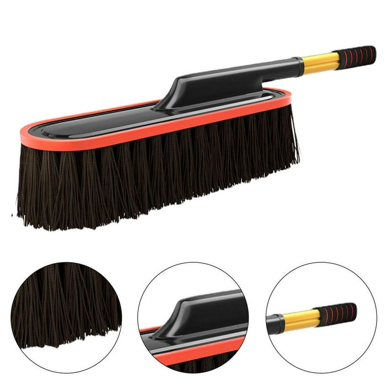 Soft Microfiber Car Duster Exterior Scratch Free Multipurpose Duster with  Extendable Handle Duster for Car, Truck, SUV, RV and Motorcycle